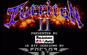 Turrican II - The Final Fight_Disk2 screen shot title